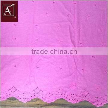Cotton Embroidery Fabric Design For Children's Clothing