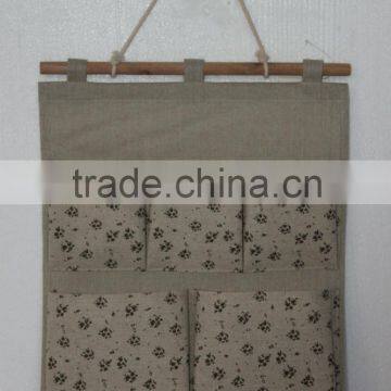 home decoration hanging fabric bag