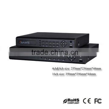 8ch 1080N real-time playback three in one dvr home security cctv system digital video recorder support 2Megapixel