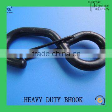 Dongguan Factory manufactures black S hook for straps and tie down