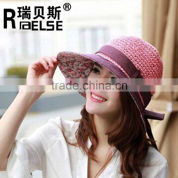 cheap beach hat for promotion ladies hats paper straw hat