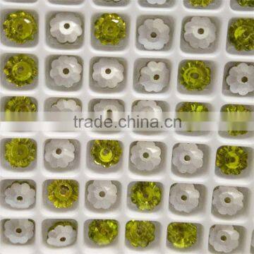 Newest sale custom design flat back clear loose rhinestones from China