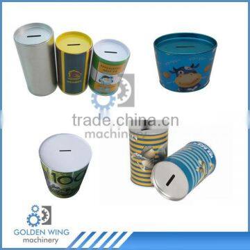 coin tin can/saving box/money banks making machine