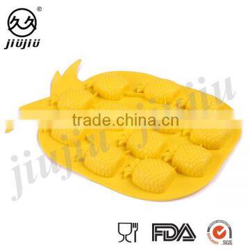 Pineapple Ananas Shape Silicone Ice Cube Tray Mold photo-3