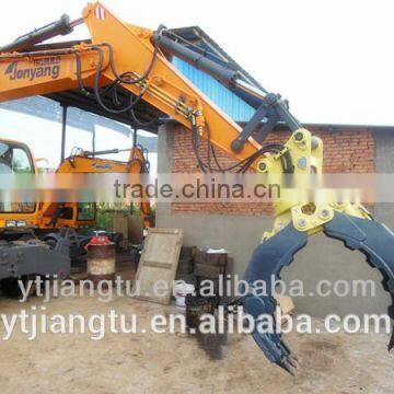 jt-04 lapis grapple for 7 tons excavator made in china cheap and good quality