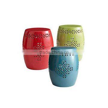 Metal stool, Vintage furniture, Bar stools, Drum stool Colorful Stool