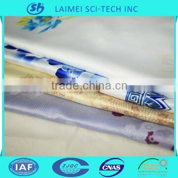 100% Polyester Printed Satin Silk Charmeuse Fabric for Clothing