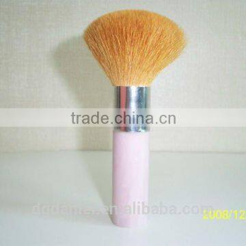 Hot sale classical design pink handle single big size makeup brush,powder makeup brush