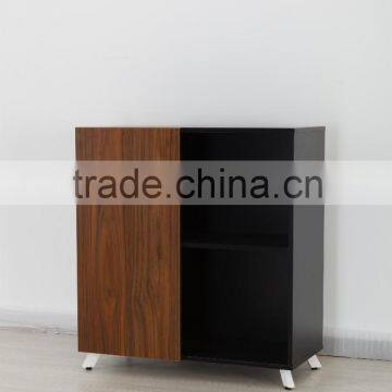 Office furniture Walnut wood Office wall bookshelf - LG03A