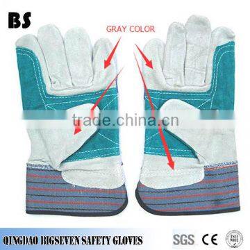 BSSAFETY 2016 Factory Price Cow Split Leather Welding Safety Work Glove photo-3