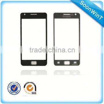 factory price outer screen front glass lens for samsung galaxy s2 ii i9100 accept paypal