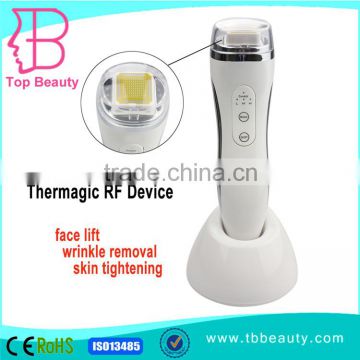 Hot sale handheld chargeable homeuse rf fractional micro needle device for skin tightening face lift