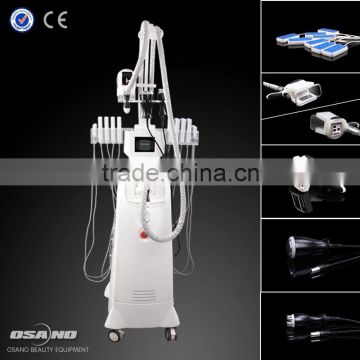 12pads Lipo Laser Diode Multipolar Rf Vacuum Roller Rf Ultrasonic Cavitation Spa