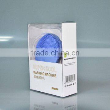 Handheld Girl Use Facial Cleansing Brush Blackhead Extractor Exfoliating Scrub