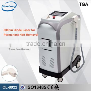 factory direct sale safe painless and efficient 808nm diode laser hair removal machine