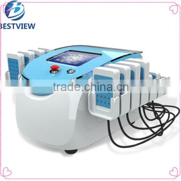 Dual Wavelength 650nm 980nm Cold Lipo Laser Machine With Touch Screen Fda Approved