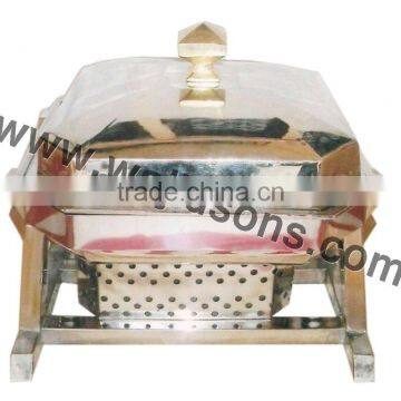 weddings used chafing dish | new design chafing dish | modern chafing dish | brass plated chafing dish
