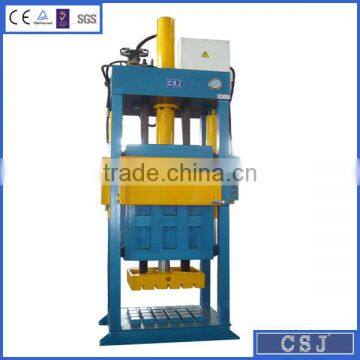 CE Certificated Own Factory Cheap hydraulic baler machine for used clothes