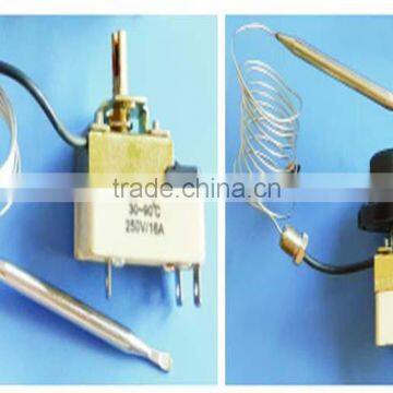 Capillary Thermostats 250V/16A