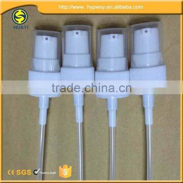 Colourful 20mm plastic cream pump for cosmetic