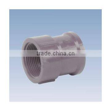 PVC water pipe fitting grey