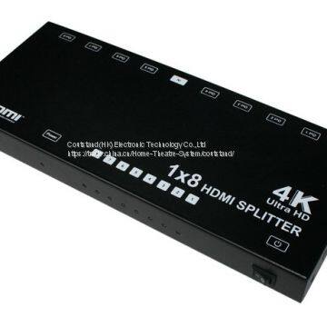 Coutstand ultra 1x8 HDMI 2.0 Splitter 1 hdmi input 8 hdmi output