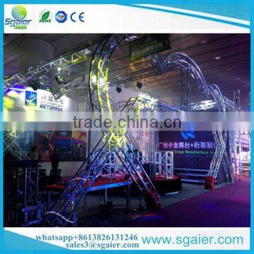 2017 Sgaier prolight and sound exhibition booth truss