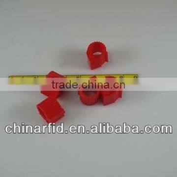 Cheap UHF Passvie Unique RFID Non-contact Animal Foot NFC Ring Tag For Livestock Tracking and Management photo-2