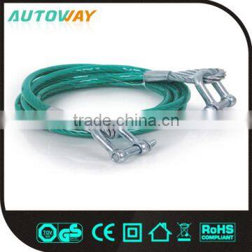 D Shape Hook Car Steel Towing Wire rope