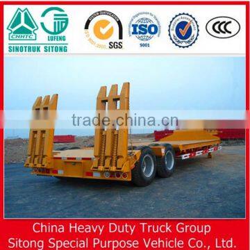 40 Tons Low Bed Semi Trailer For Sale photo-3