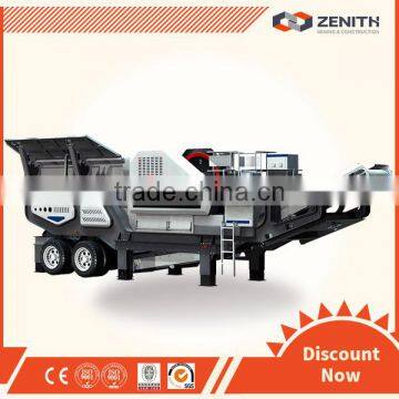 ISO CE approved european type mobile crusher plant iran