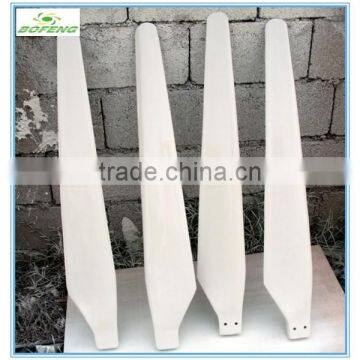 300w-50kw aluminum wind blade FRP plastic propeller blade