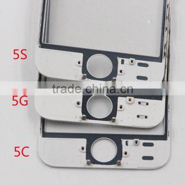 Hot Selling 3 in 1 Glass With Cold Press Frame Bezel With OCA Sheet Film for IPhone 5 photo-2