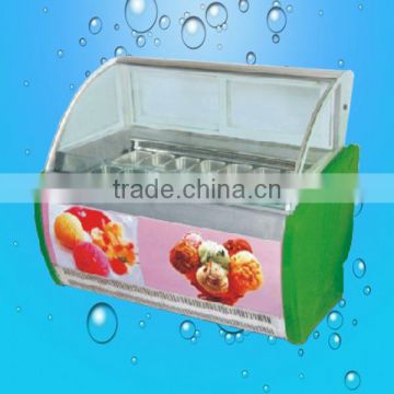 Hot sales Ice Cream Display Showcase Freezer(ZQ-12)