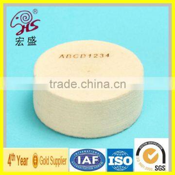 High Technology Good Brightness Felt Buff Wheel for Special Machine Parts photo-3