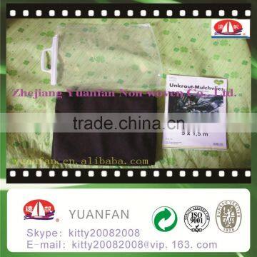 Black Color Agriculture Nonwoven Fabric Ground Cover/weed Control Fabric Roll photo-3