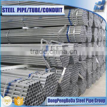 Round gi Tubes in Stock 219mm Erw Carbon Pre Galvanized Pipe photo-2