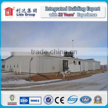 Steel Frame Chicken House Garage Floor Qingdao photo-3