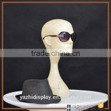 hot sale long neck mannequin head for sunglasses display