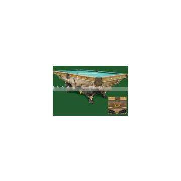 Classical Antique carving wooden pool table, snooker table,billiards,MOQ:1PCS(B68002)