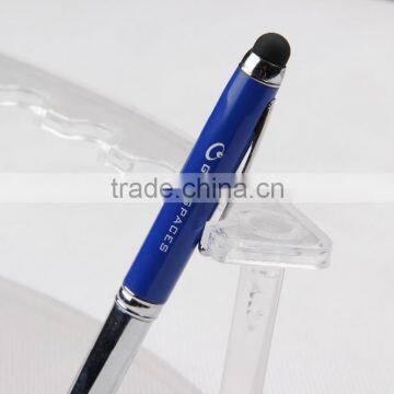Custom Logo Laser Engrave Copper Stylus Pen With LED Flashlight ,3 1 in Touch Screen Stylus Pen photo-2