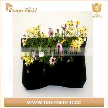 Green Vertical Garden Hanging Wall Felt Planter,Grow Planting Bags For Felt Fabric Hanging Wall Planter photo-6