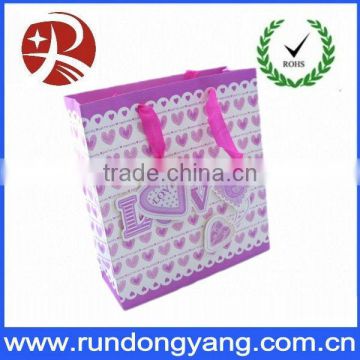 Custom logo printing professional paper gift bags