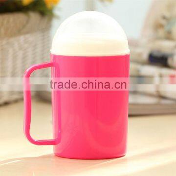 Supply Fashion Creative Sand Ice Milkshake Cup / Iced Beer Cup --Rose Red