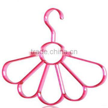 Flower Shaped Belt Hanger, Plastic Scarf Hanger photo-4