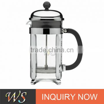 free sample 2017 high quality of french press single cup coffee maker