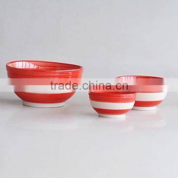 Japanese Style Ramen Ceramic Bowl With Handpainting photo-4