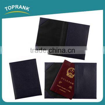 Toprank Mulit-function PU Leather Ticket Passport Holder Travel Passport Cover With Customized Logo photo-2