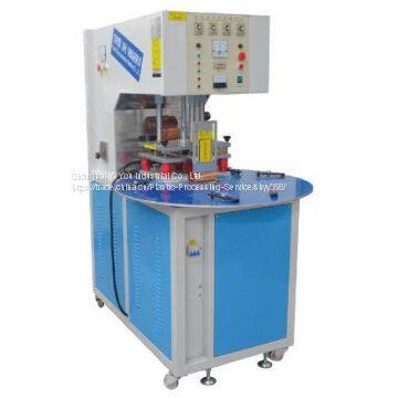 Manual Round Table High-Frequency Plastic Welding Machine from Shanghai YiYou