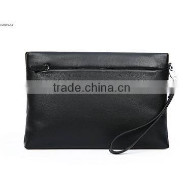 Full Grain Men Genuine Leather Clutch Purse Men Business Clutch Hand Bag Cowhide Wallet photo-2